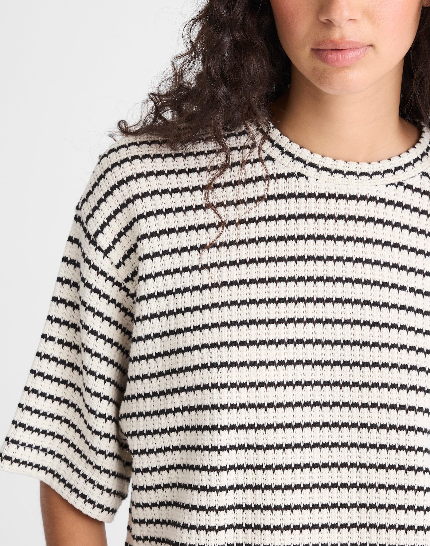 Madewell Boxy Crop Tee Allday Jersey Cotton Recycled Polyester