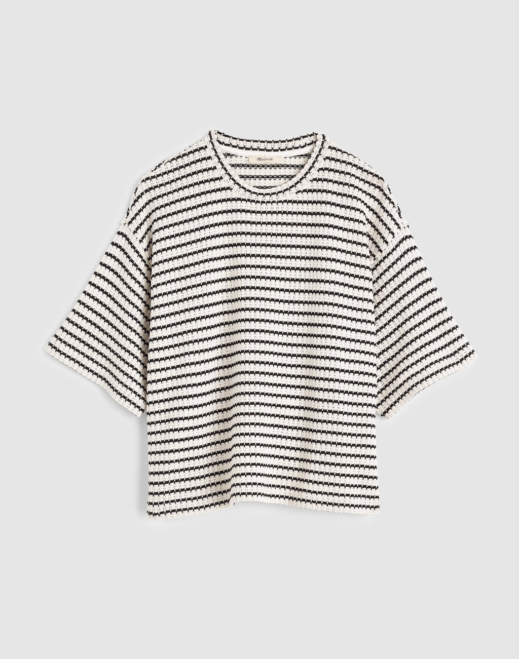 Madewell Boxy Crop Tee Allday Jersey Cotton Recycled Polyester