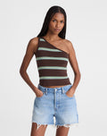 Madewell '90s One-Shoulder Tank Compact Cotton