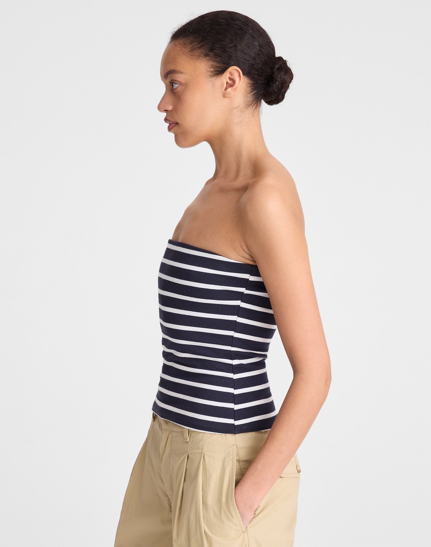 Madewell Knit Tube Top Cotton-Modal