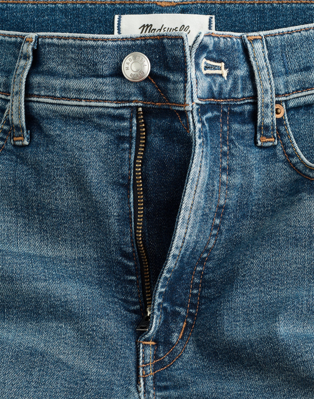 Madewell The Wide-Leg Jean in Sunnyside Wash Super Stretch Denim 74% Cotton 18% Lyocell 6% EME 2% Elastane